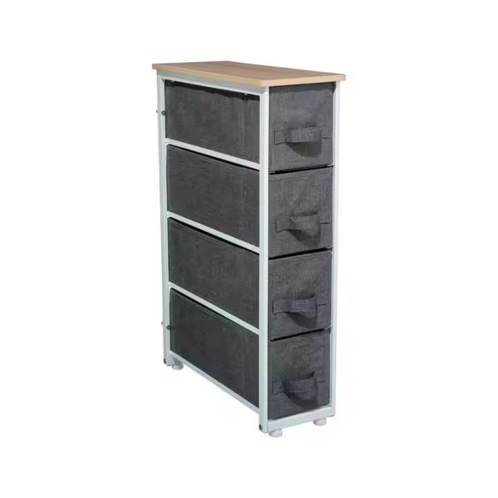 Cajonera estrecha gris oscuro 73,5x48x20cm   5 FIVE - 1