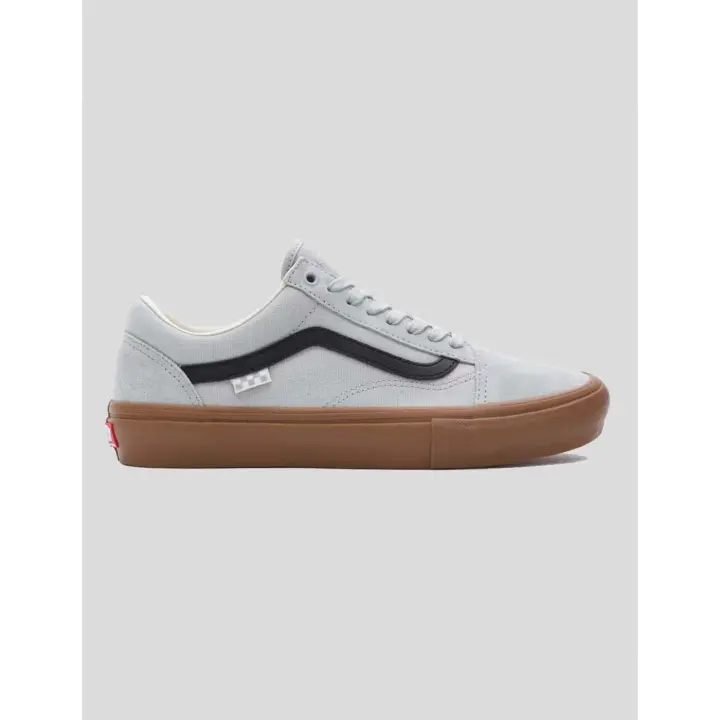 Zapatillas Vans Skate Old Skool Gris/Goma - 1