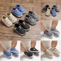 Zapatillas De Bebé Para Primeros Pasos Niños Y Niñas Algodón Transpirable Verano Playa Moda Suela Suave Sandalias Comienzo Del Caminar - details 2