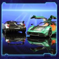 Modelo De Coche Supercar Pagani Huayra BC a Escala 1:24 Con Sonido Y Luz Juguete De Colección Para Niños Regalo De Cumpleaños - details 2