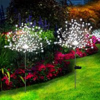 Luces De Jardín Solar Impermeables Con 8 Modos De Iluminación LED Para Exterior Forma De Fleur De Lis Decoración De Hogar - details 11