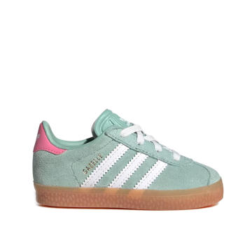 adidas gazelle silver green womens adidas Gazelle Indoor Rosas y Azules Mujer JI1371