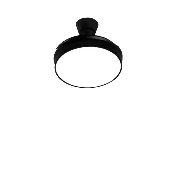 CREATE - Ventilador de Techocon Luz LED y Control Remoto - 6 Velocidades, Tamaño Ø91cm -  WIND CLEAR - 1