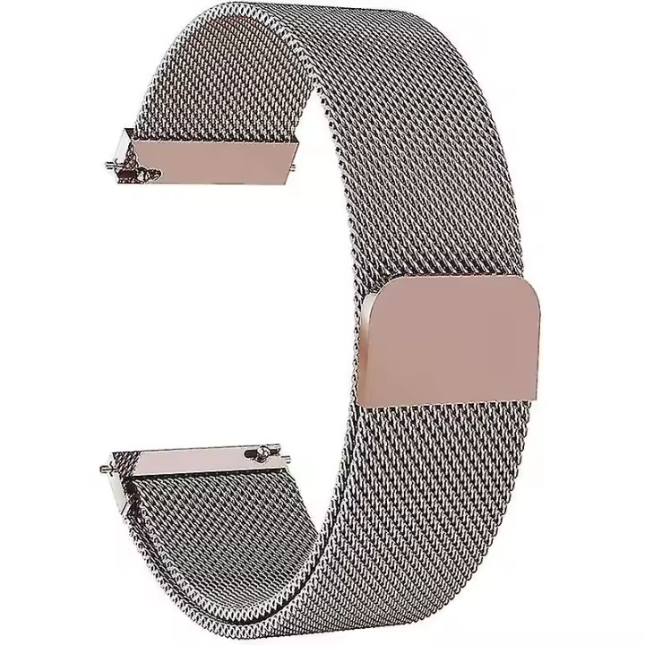 Correa de repuesto de malla magnética para reloj inteligente Garmin Vivomove Style/GarminMove Style (20 mm) - 1