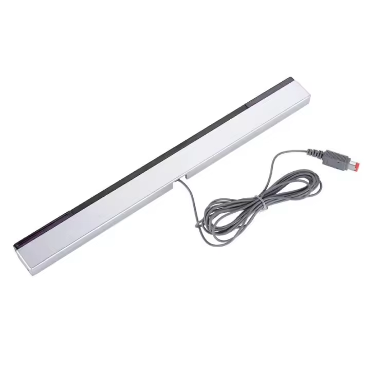 Barra receptor sensor de movimiento para NINTENDO WII / WII U con cable Soporte incluido Compatible ⋆ Envío desde España ⋆ Producto práctico y funcional ⋆ Buen rendimiento ⋆ Diseño moderno y compacto - 1