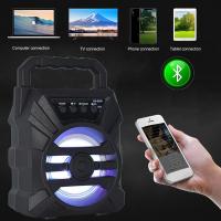 Altavoz Portátil Bluetooth 5.0 Recargable Con USB Y Tarjeta TF Para Fiesta BBQ Viaje Al Aire Libre Altavoz De Sonido Con Micrófono Incluido - details 1