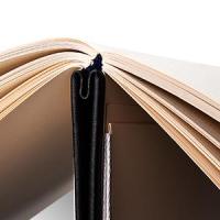 【PACK 4】Libreta pequeñas de Diario, Bloc de Notas, Cuadernos A6, cuaderno pequeño de bolsillo con cintas marcadoras y cierre elástico, 160 páginas (80 hojas) 80 g/m, bloc de notas de tapa dura (4 colores, 14 x 9,5 cm) - details 2