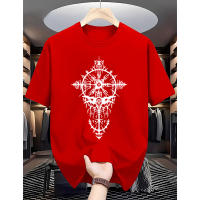 Camiseta De Verano Para Hombre Estilo Casual Vintage Con Estampado Vikingo Manga Corta Top Ligero Para Primavera Y Verano - details 7