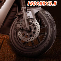Disco De Freno 180MM 3 Agujeros Para Ebike Scooter E-Bike Moped GY6 Scooter DR20 Accesorios De Bicicleta Disco Grueso - details 1