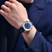 Reloj De Cuarzo Para Hombre PAGANI DESIGN 2025 Multifuncional 40MM Vidrio De Zafiro Resistente Al Agua 100M Fase Lunar Estilo Business - details 6