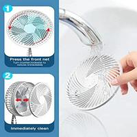Ventilador Portátil Plegable De 6 Pulgadas Con Batería Recargable Y Altura Ajustable Silencioso De 3 Velocidades USB Telescópico Para El Piso - details 4