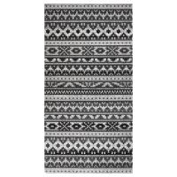 vidaXL Alfombra de Exterior Tejido Plano 80x150 cm Jardín Patio Salón Color Amarillo,  Gris claro,  Gris oscuro y mas - details 2
