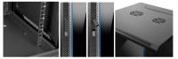 Rack mural 19" Phasak Pro 6U 600x450 Montado - PHO 2106 - details 0
