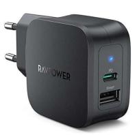 Cargador de red RAVPower RP-PC144 2in1 USB C Cargador universal PD 30W 2 puertos - details 3