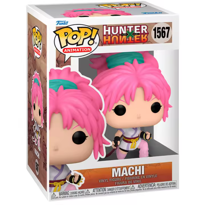 Figura POP Hunter x Hunter MachiFigura  Coleccionable - Idea de Regalo- Mercancia Oficial - Juguetes para Niños y Adultos - Movies Fans - Muñeco para Coleccionistas y Exposición - 1