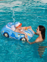 Nueva Flotador De Agua Para Niños Coche Fresh Inflable Para Baño Y Natación En Verano Juguete De Agua Para Bebés Y Niños Pequeños - details 6