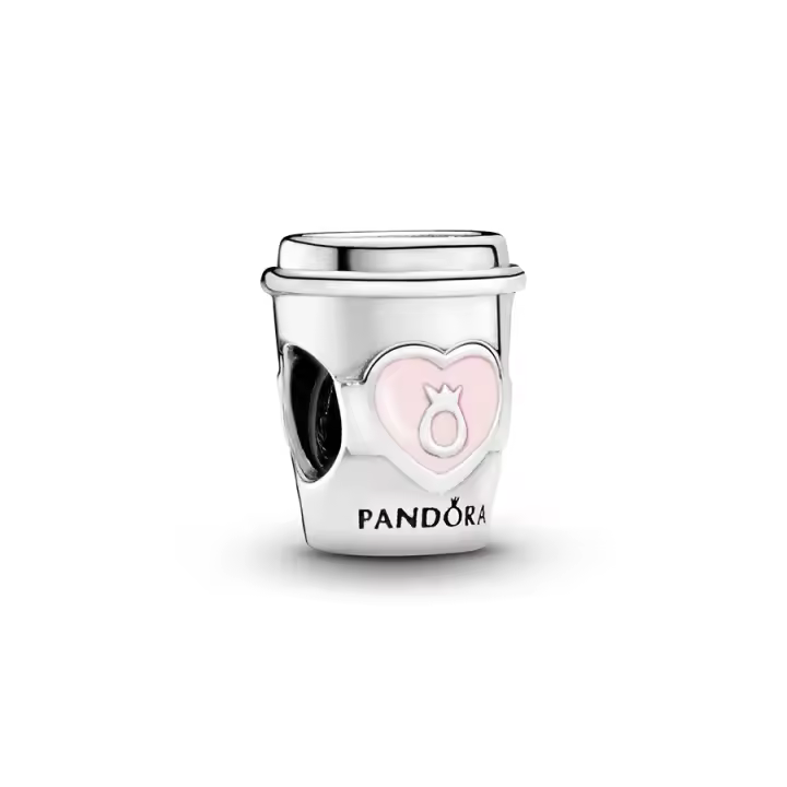 Pandora Pandora Charm en plata de ley Bebida para Llevar 797185EN160 , para Mujer - 1