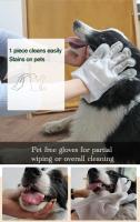 6PCS Guantes Desérgibles Para Mascotas Perros Y Gatos Toallas De Limpieza Seca Y Húmeda Guantes Limpia Sin Enjuague Desodorizante - details 20