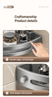 Estante De Almacenamiento Para Baño Con Ventosa En Esquina Sin Perforar Soporte Para Champú Organizador De Baño Material ABS Tipo De Montaje En Pared - details 13