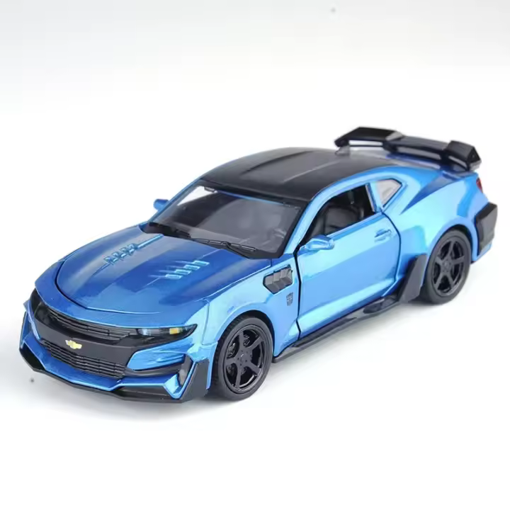 Coche De Juguetes Chevrolar Camaro a Escala 1:32 Con Sonido Y Luz Modelo De Aleación De Metal Vehículo Super Deportivo Para Niños Regalo De Cumpleaños - 1