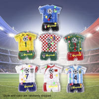 Juego De Fútbol De Mesa Puzle Portátil 10Pcs Para Niños Y Niñas Juguete Educativo De Deporte Fútbol Material PVC Regalo Ideal - details 1