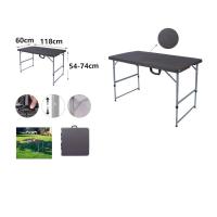 Mesa Plegable Portatil Rectangular Plástico Exterior e Interior Mueble de Camping  Mesa de campamento - details 0