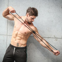 Banda De Resistencia Para Ejercicio Físico En Casa Y Gimnasio Correa Elástica De Yoga Para Mujer Entrenamiento De Bodybuilding Y Deportes - details 3
