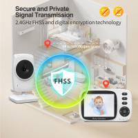 Monitor De Bebé Con Vídeo 2.4G Wireless Pantalla LCD De 3.2 Pulgadas Audio Bidireccional Visión Nocturna Cámara De Seguridad Intercomunicador Para Niños - details 3