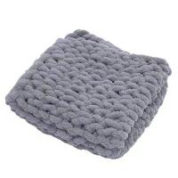 Hilo De Chenillo Thunkiy Para Tejer Y Crochet Manta Cojín Multicolor Suave Cálido Escarf Tejer Yarn 250g/Ball Adulto Mujer Polyester - details 23