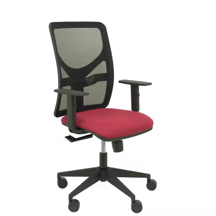 Silla de Oficina Ergonómica Piqueras Y Crespo con Brazos Regulables y Refuerzo Lumbar - 1