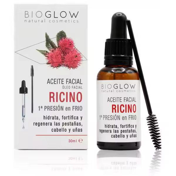 Aceite Facial Ricino 100% Puro - Bioglow - 1
