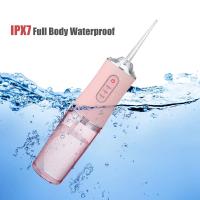 Irrigador Oral Portátil Flosser De Agua Dental Recargable USB Con 4 Tiras De Jetable 220ml 3 Modos IPX7 1400rpm Para Adultos - details 4