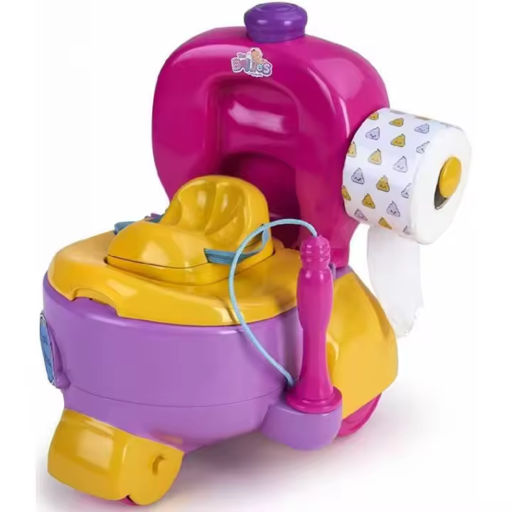 Famosa Bellies Sobre Ruedas Potty Car - Vehículo de Baño con Sonidos y Accesorios - 1