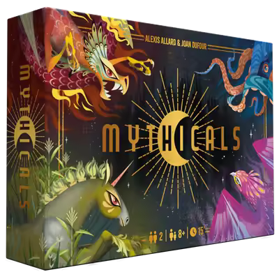 Asmodee - Juego de mesa MYTHICALS  - 1