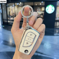 Funda De Llave De Coche Suave TPU Con 3 Botones Para Toyota Aygo Yaris Highlander Camry RAV4 Incluye Llavero Protector De Carcasa Automática - details 2