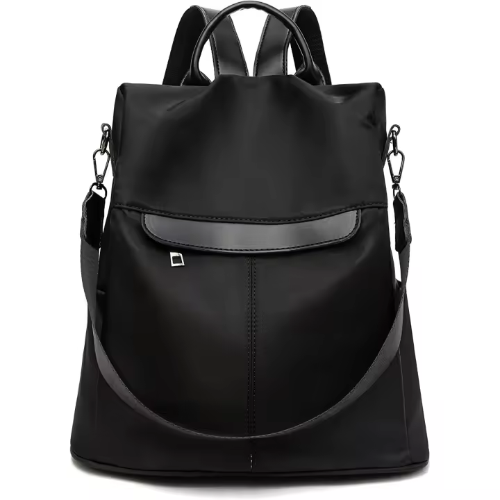 Mochilas Backpacks Women's Backpack, Anti-Theft Shoulder Bag, Multifunctional School Bag Oxford, Oxford black - 1