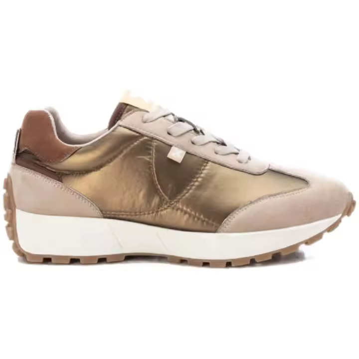 Zapatillas XTI  para mujer en color dorado - 1