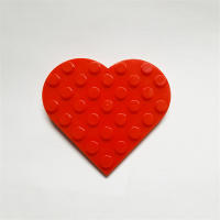 10pcs Bloques De Construcción Clásicos Accesorios Corazón Amoroso Juguetes Para Niñas Regalo De Acción De Gracias Y Navidad - details 4