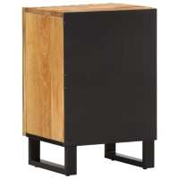 vidaXL Armario de baño madera maciza de mango 38x34x58 cm - details 2
