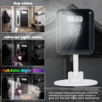 Cámara IP Wifi Mini SMART LIFE 5MP Vigilancia HD Inalámbrica Monitoreo De Bebé Para El Hogar Con Detección De Movimiento Tuya Negro Soporte Hasta 128GB - details 5