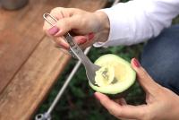 Cuchutlería De Titanio KEITH Ti5301 Spork Fork Cuchara Plegable Ligera Y Saludable Para Picnics Al Aire Libre Utensilios De Comedor Para Un Usuario - details 4