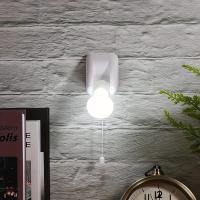 Lámpara De Pared Portátil LED Con Cierre Y Control De Interruptor 3 Pilas AAA Autoadhesiva Para Noche Independiente Con Soporte De Colgaje - details 2