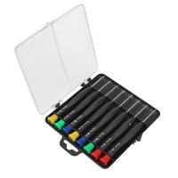 Set De 8 Herramientas De Reparación De Teléfonos Móviles Con Destornilladores Magnéticos Precisión Mini Multifuncionales Antideslizantes Para Reparación De Relojes Y Accesorios - details 5