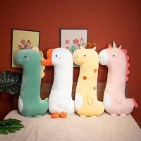 Almohada Larga de Plush de dinosaurio Verde, animal de Plush suave y Lindo para niños y niños de 21,6" - details 3