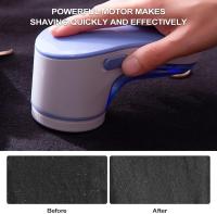 Removedor de Pelusa Eléctrico, Carga USB, incluye 2 Cuchillo, Pastilla de afeitar para suétes para muebles de ropa - details 3