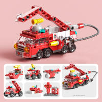 Bloques De Construcción Clásicos Combinables Policia Ambulancia Militar Tanques Avión Set De Bolsa 6 Formas Juguete De Bloques De Plástico Para Niños - details 13