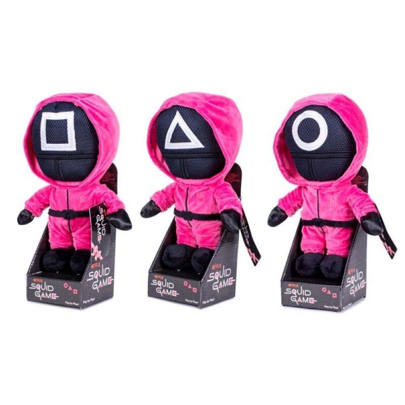 Peluche Muñeca ,Gi-hun,Frontman,Guard-El Juego del Calamar 28cm