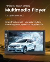 Navifly Universal 2DIN Reproductor MP5 Para Coche Con Pantalla Táctil HD FM Radio Soporte Carplay BT Cámara Rearmada USB TF Card - details 2