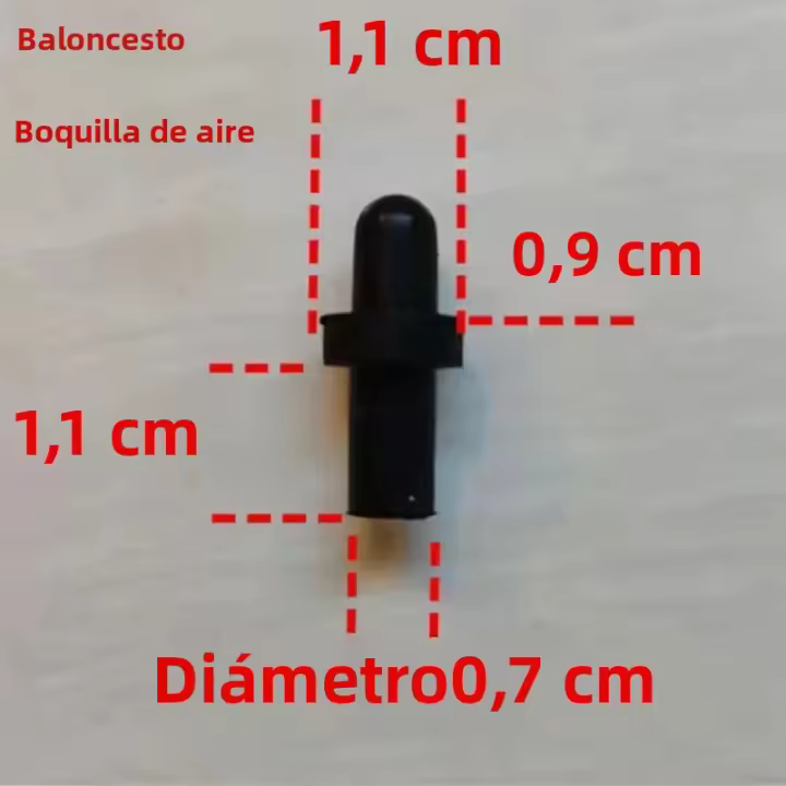 4Pcs Válvula De Repuesto Para Baloncesto Fútbol Voleibol Corrige Fugas Inflables Universal Compatible Con Balones Deportivos - 1