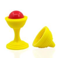 Juego De Juguetes De Magia De Atracción De Bolas Para Niños Set De Beads Go No Traces Magic Cup Puzzle Propiedades De Magia Cerca Para Actuaciones De Close-up - details 1